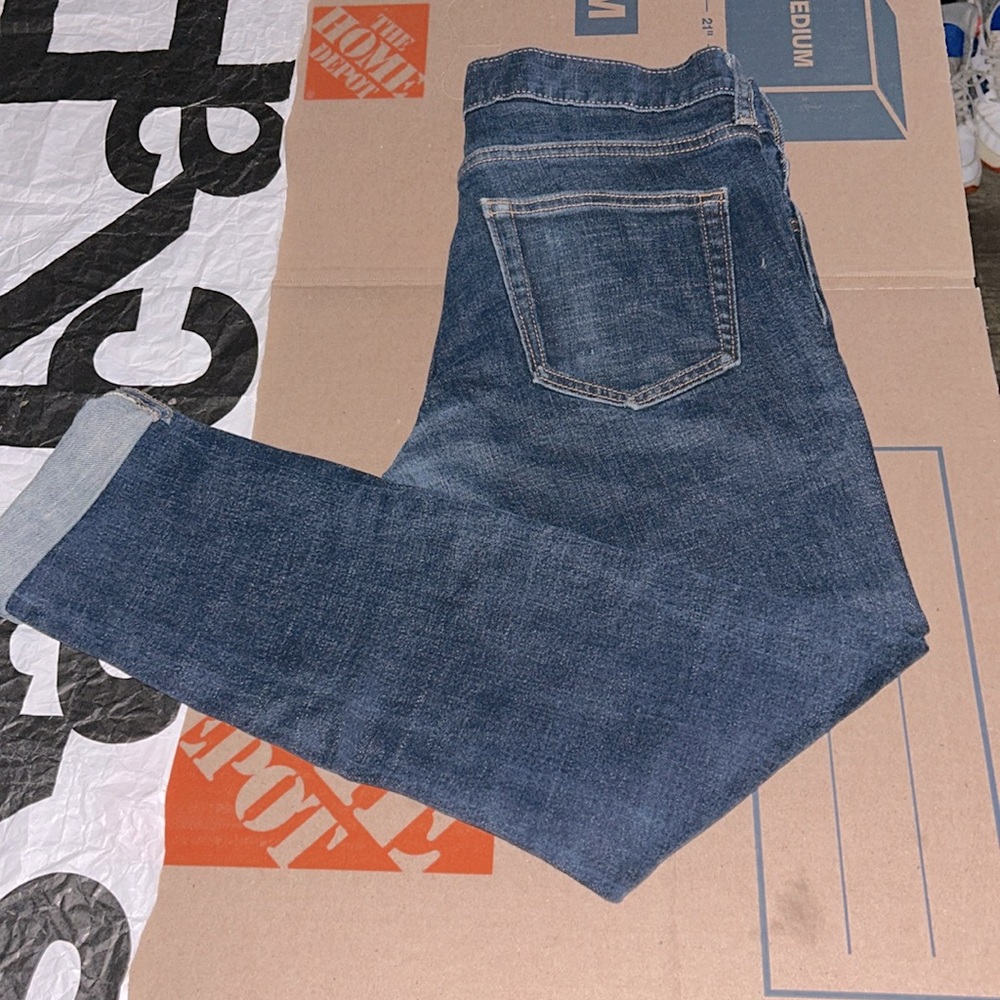 custom slim fit old navy denim